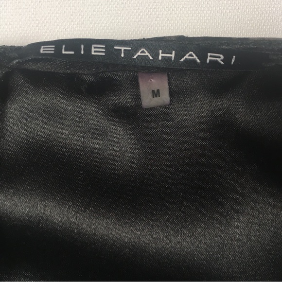 Elie Tahari short sleeve sequin blouse size medium - Picture 10 of 10